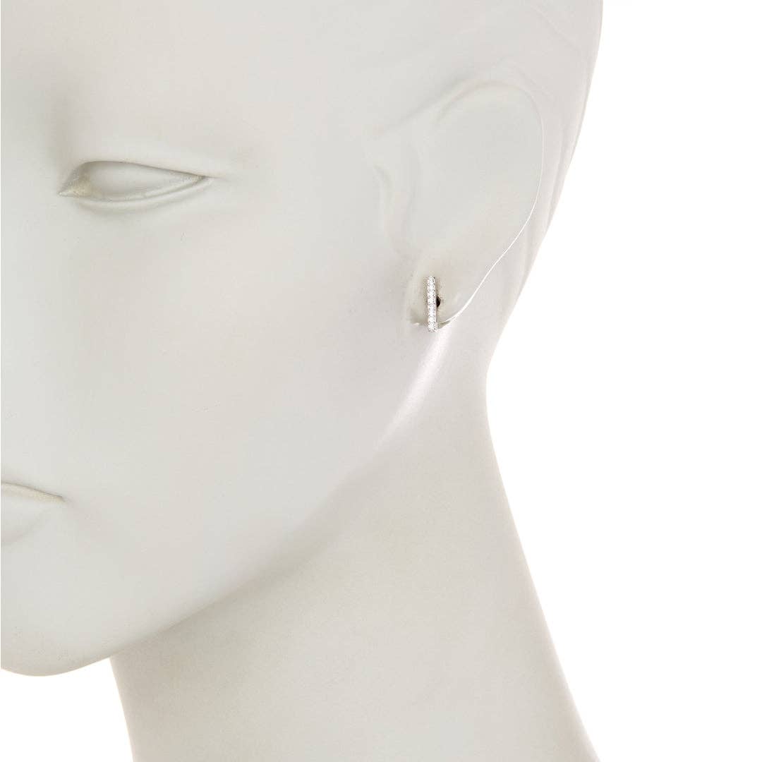 Crystal Bar Studs