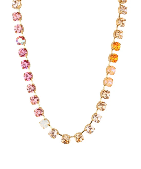 Happy Swarovski Ombré Necklace