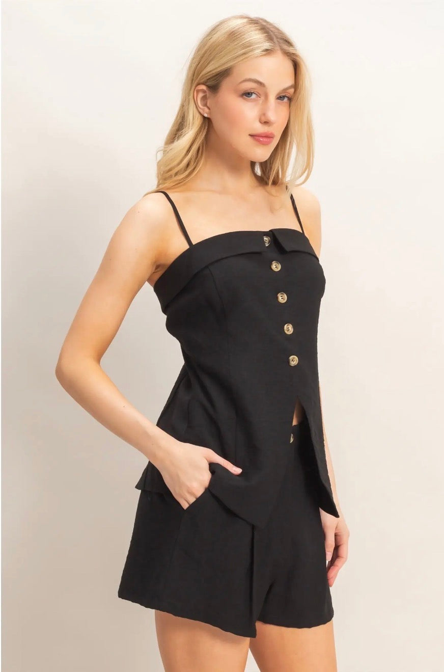 Kelli Button Up Top