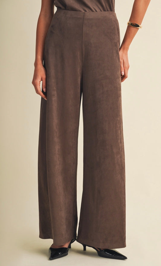 Sabrina Suede Pant