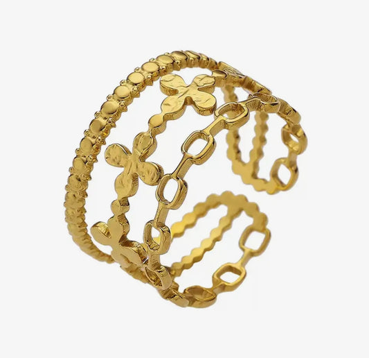 Chrissy Chainlink Ring