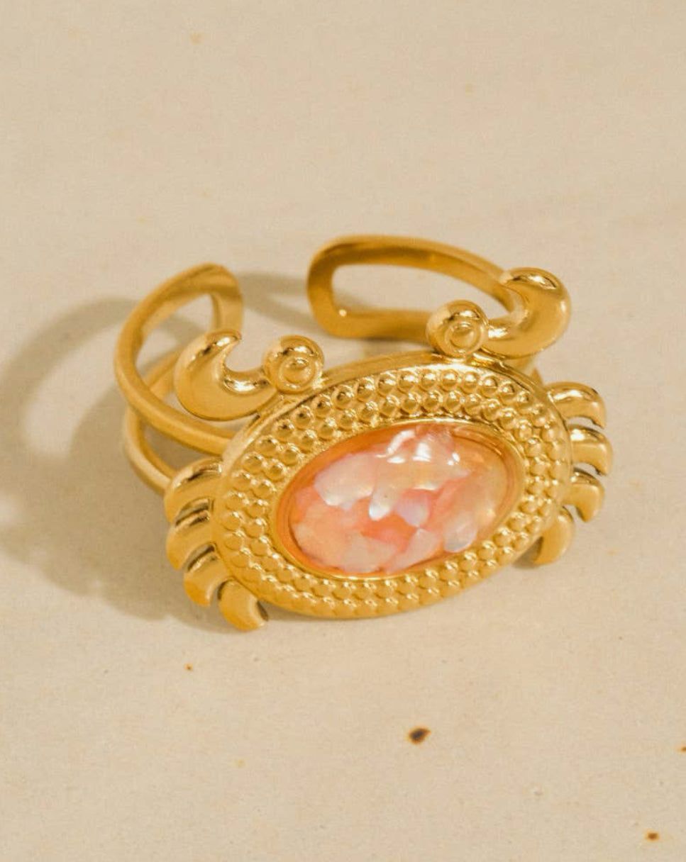 Crablin Pearl Ring