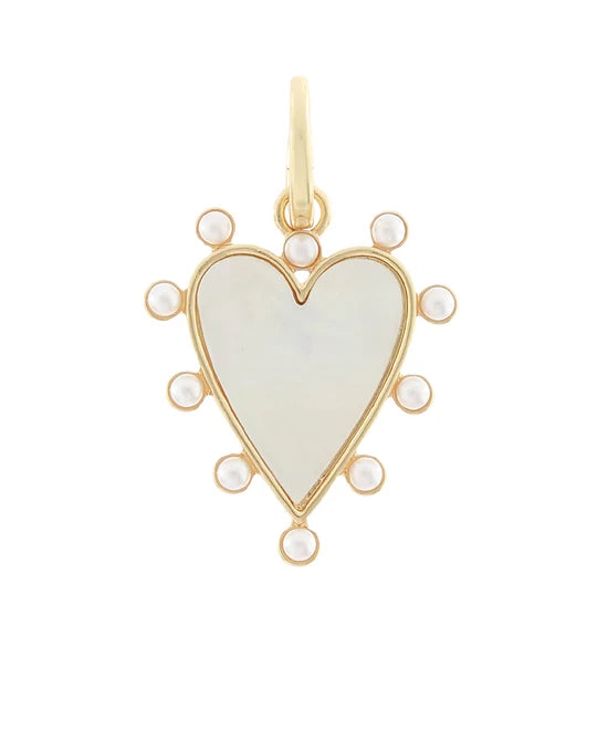Bea Heart Scarf Charm