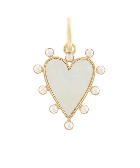 Bea Heart Scarf Charm