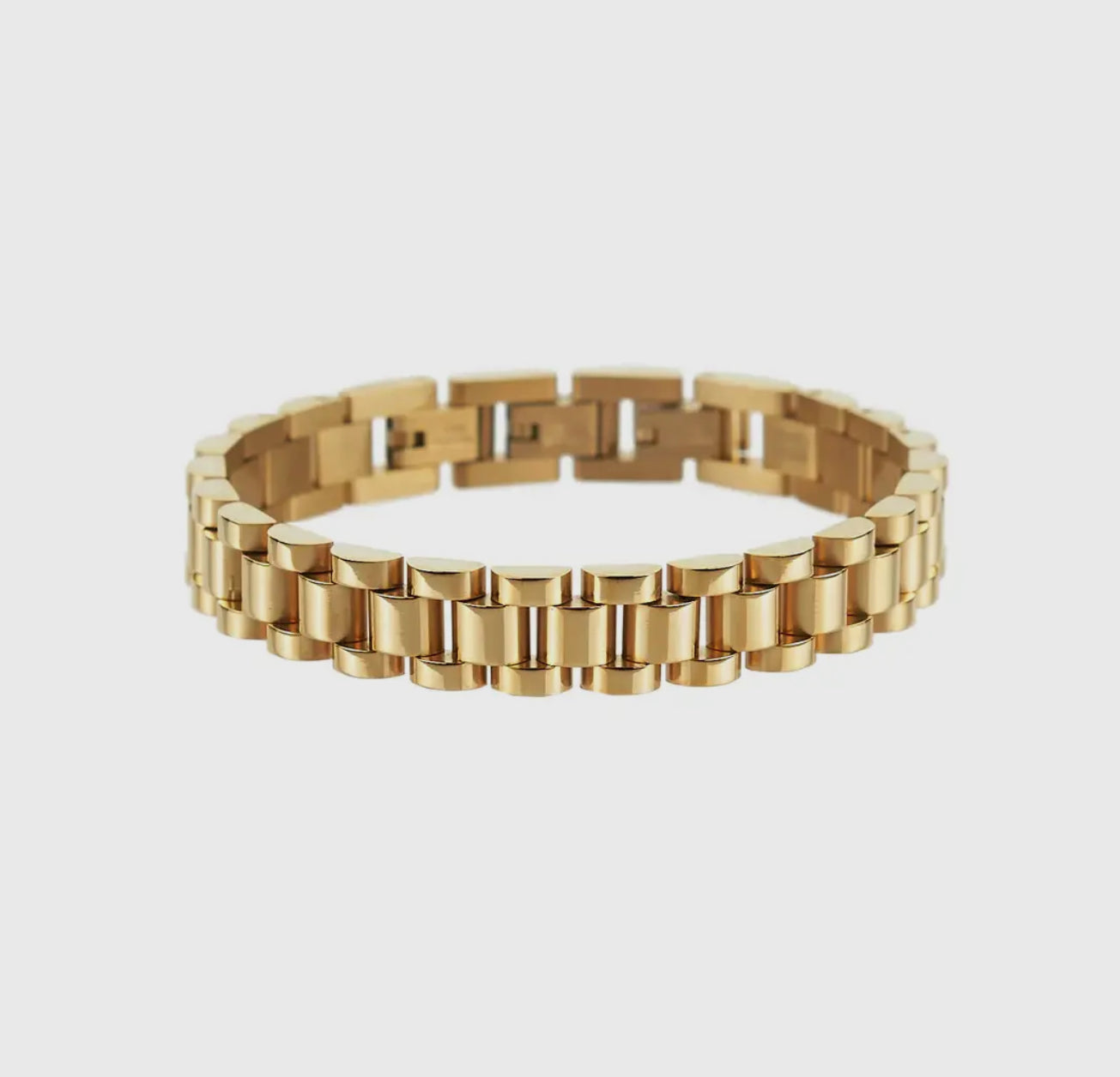 Waterproof Gold Watch Band