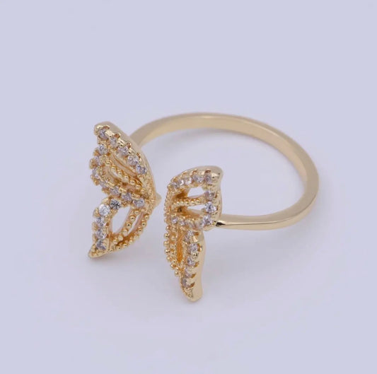 Dream On Butterfly Ring