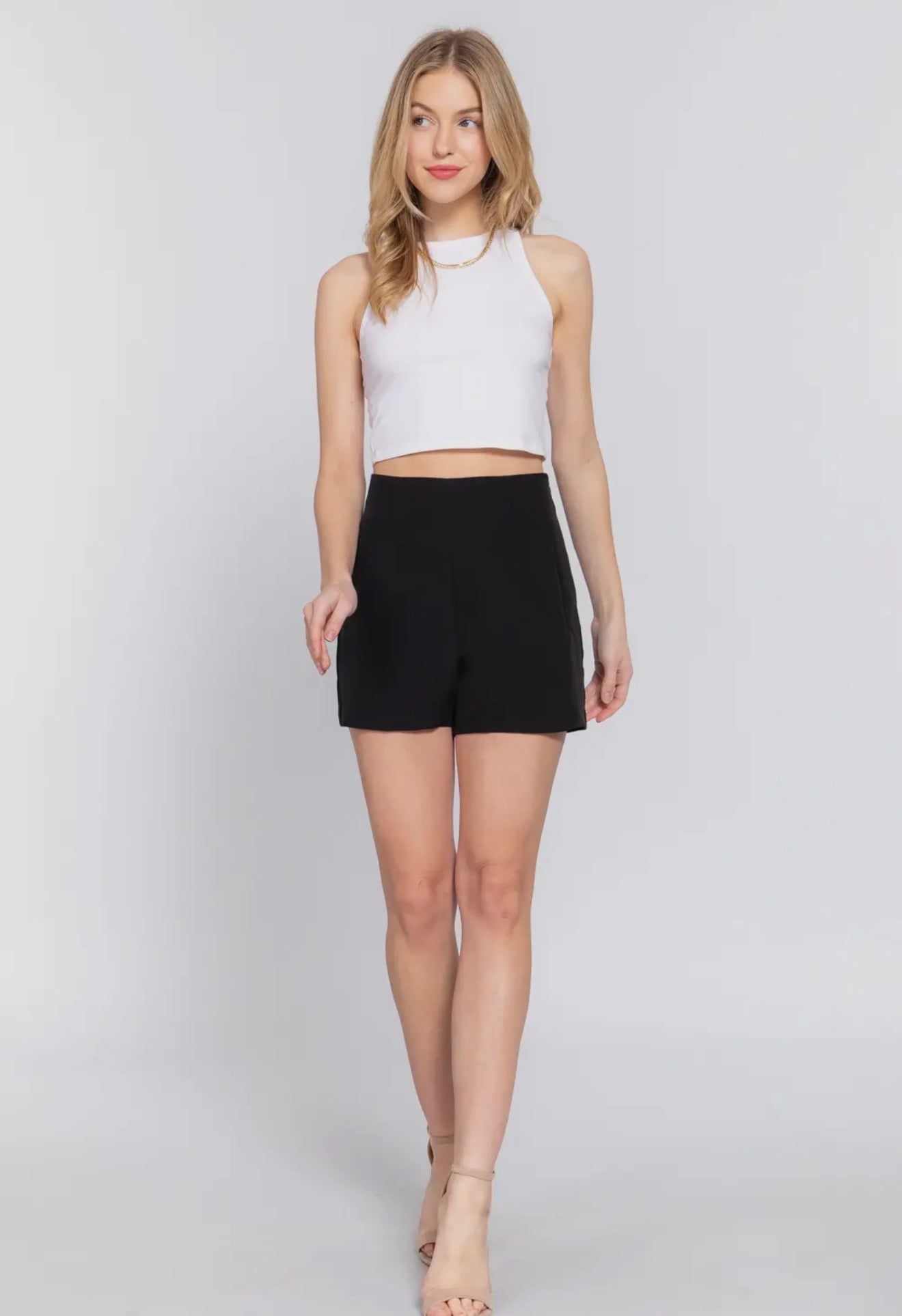 Charleston Pintuck Shorts