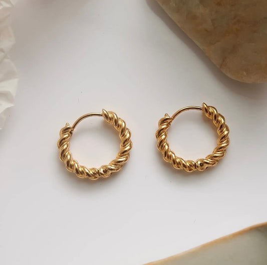 Cere Hoop Earrings