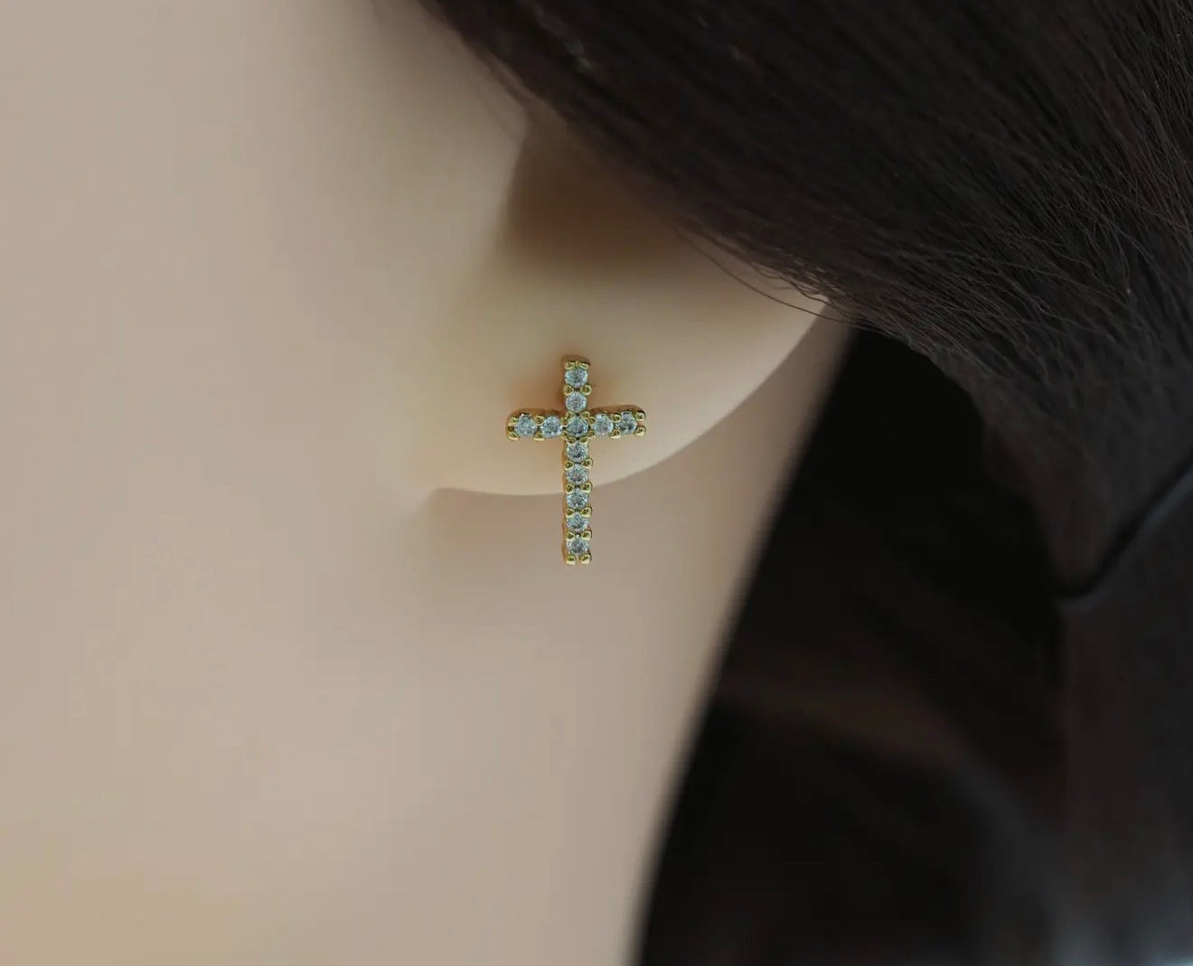 Daily Cross Studs