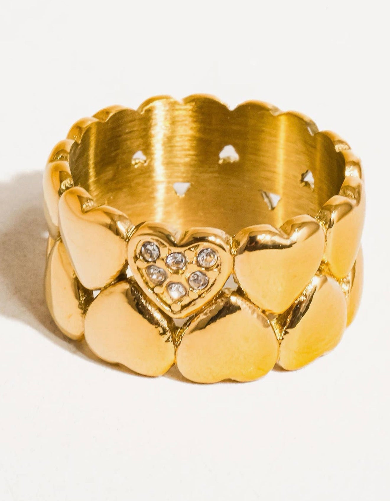 Wayn Petite Hearts Ring