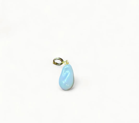 Chunky White Pearl Charm