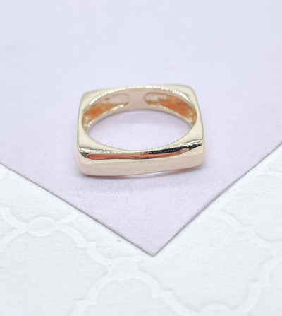 Minimalist Square Ring