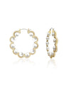 Covered in LUXE Pearl Hoops