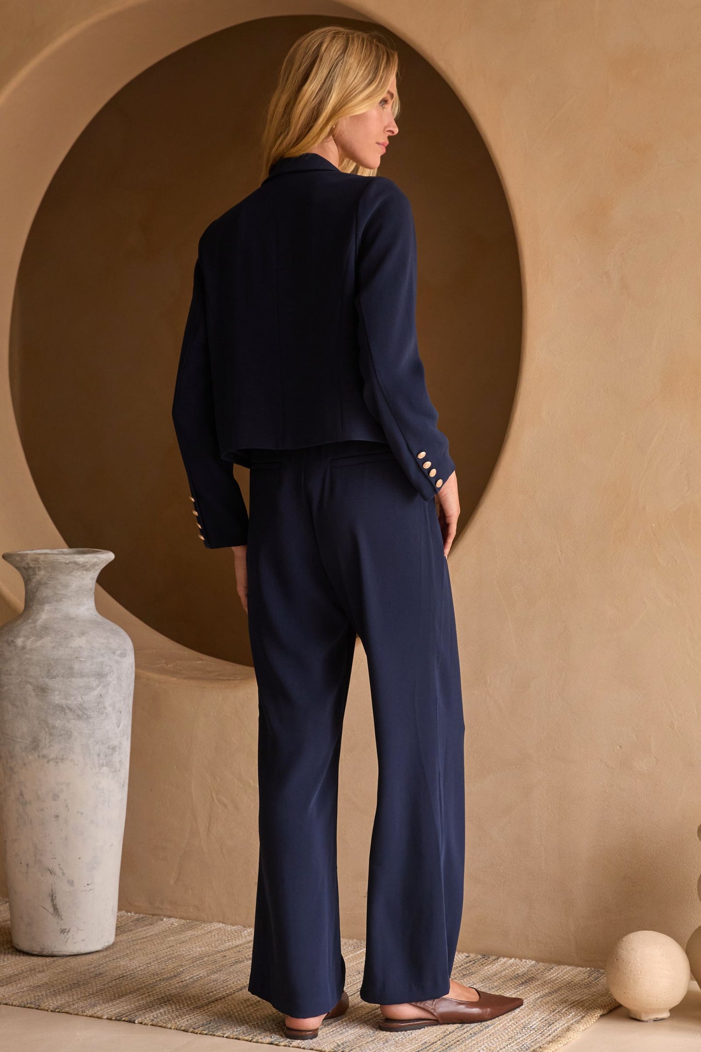 Harper Cropped Blazer