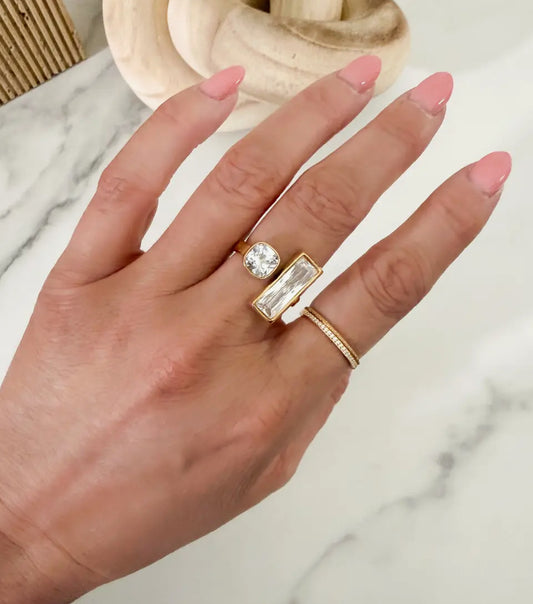 Bentley Baguette Stone Ring