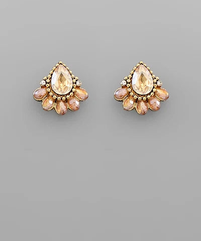 Ginger Beaded Earrings