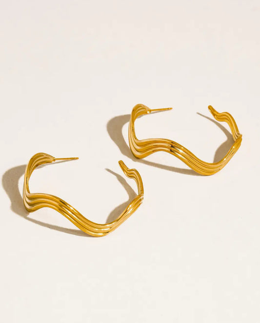 Fontaine Wave Earrings