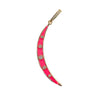 Neon Crescent Moon Necklace