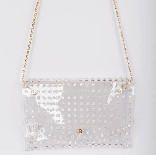 Evie Pearl Clutch
