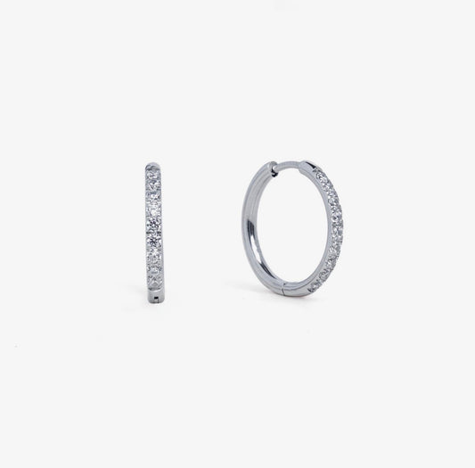 Dillon Diamond Hoops