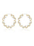 Covered in LUXE Pearl Hoops