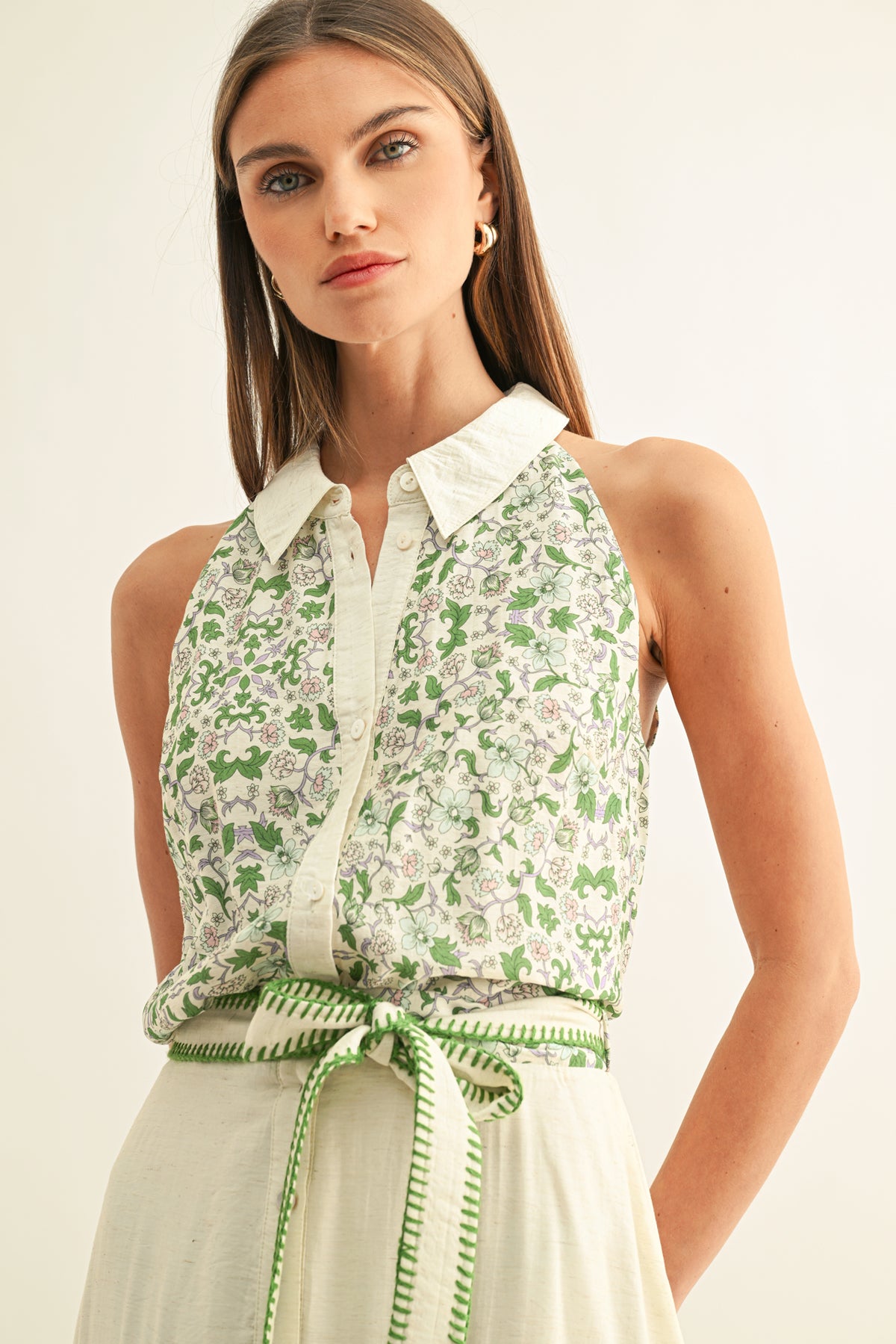 Bailee Halter Shirt