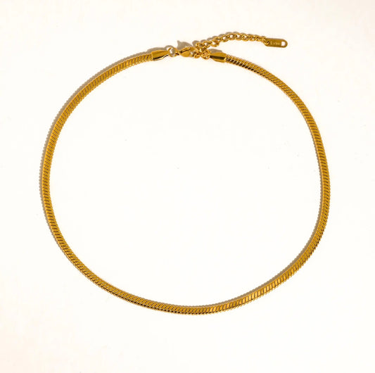 Papillon Snake Chain Necklace