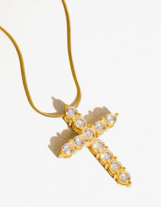 Raeven Cross Necklace