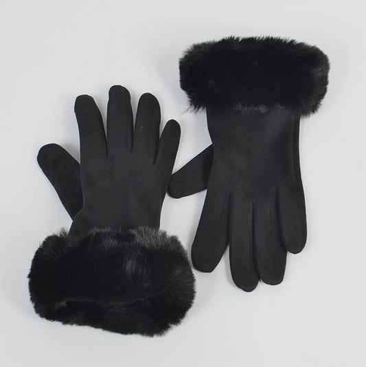 Elaine Fur Gloves