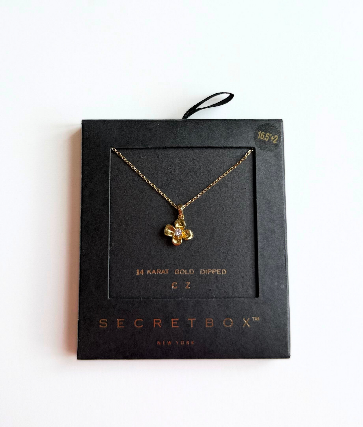 Secret Box - Flower Pendant Necklace