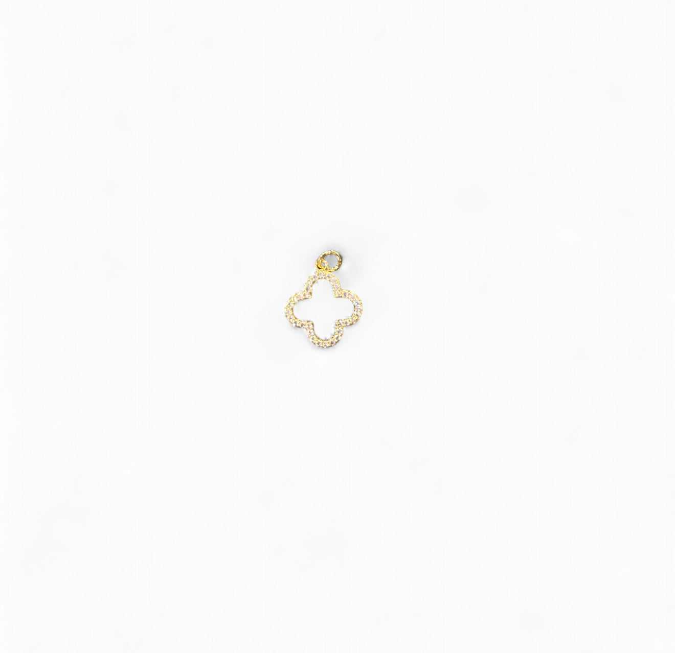 Golden Clover Charm
