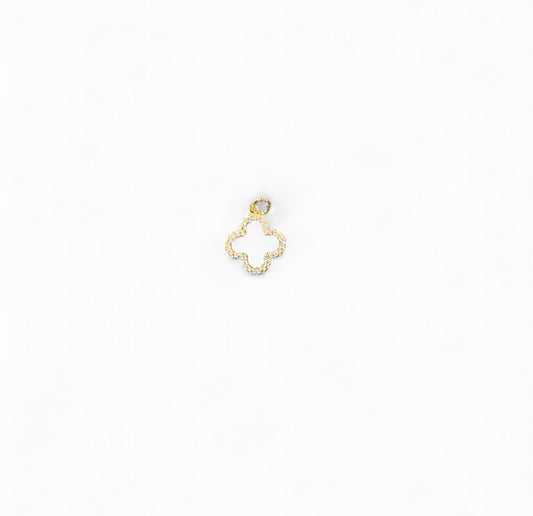 Golden Clover Charm