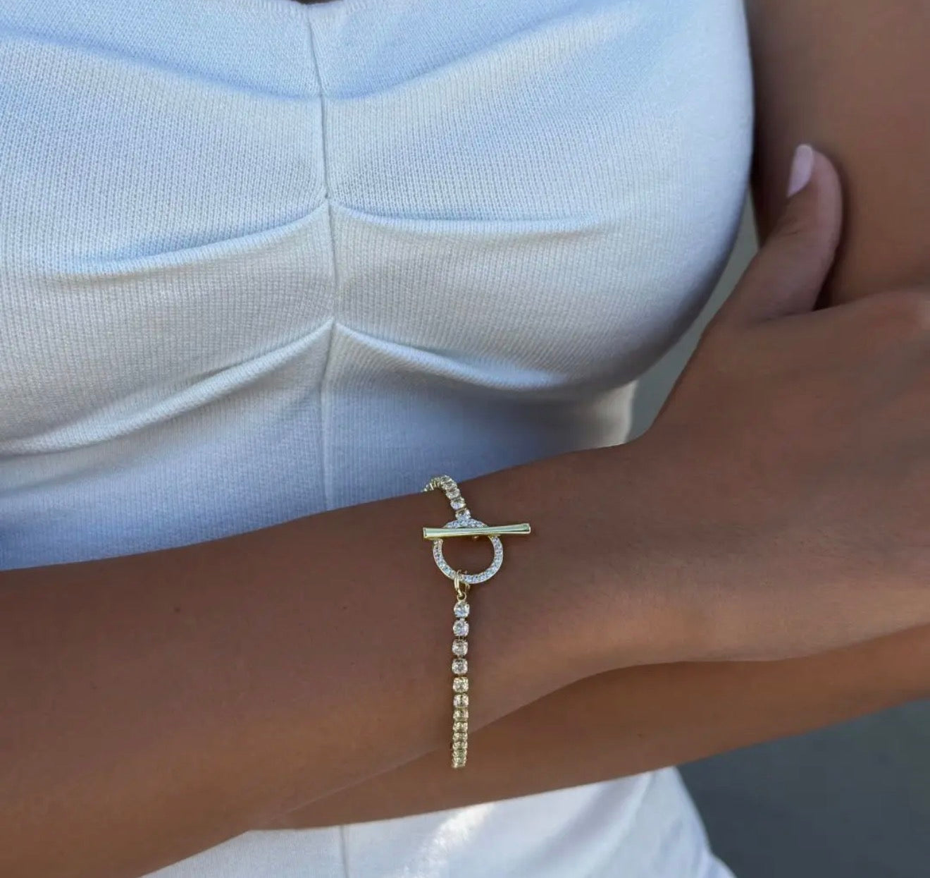 Christine Tennis Bracelet