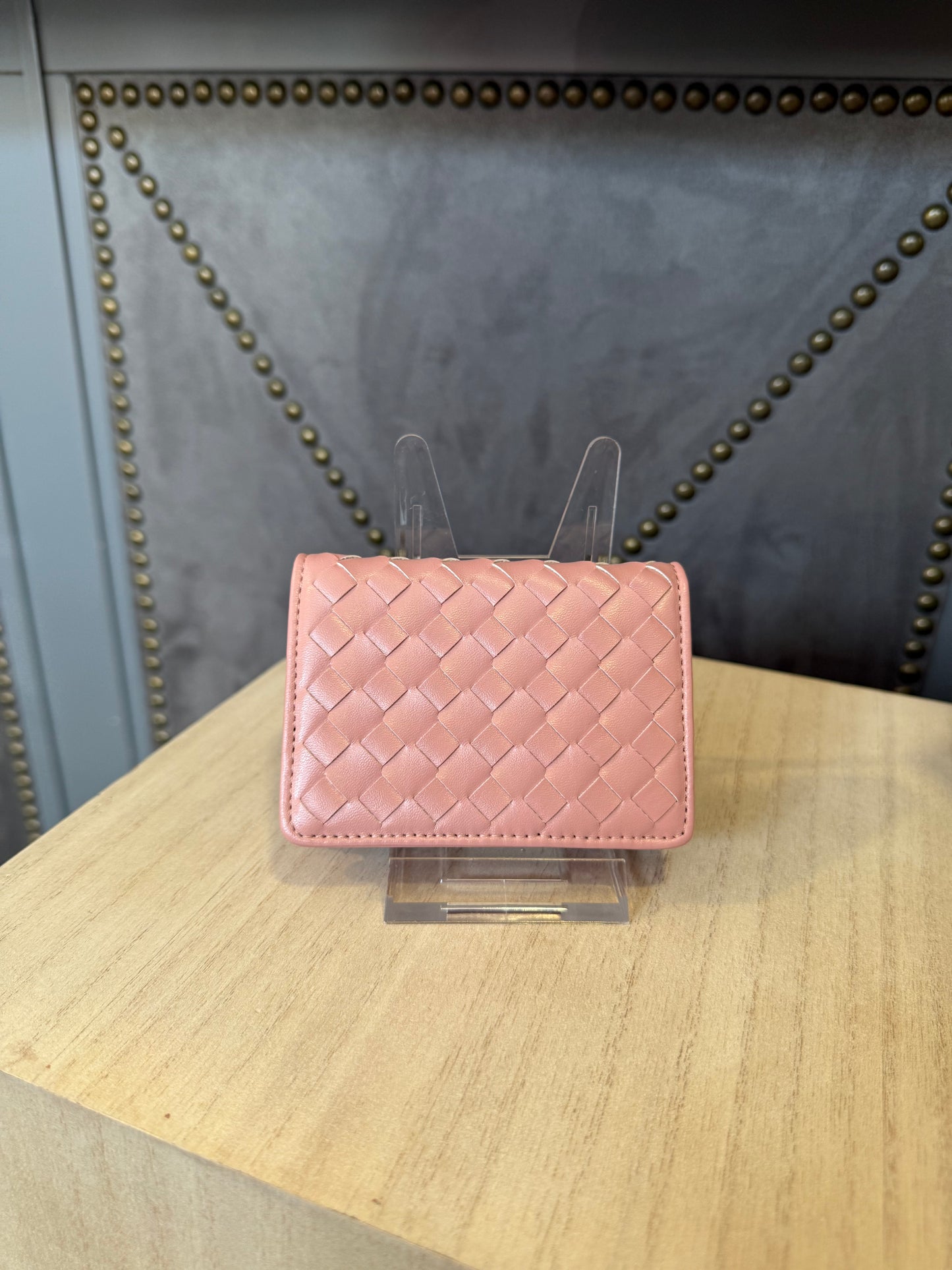 Simply Square Braided Wallet