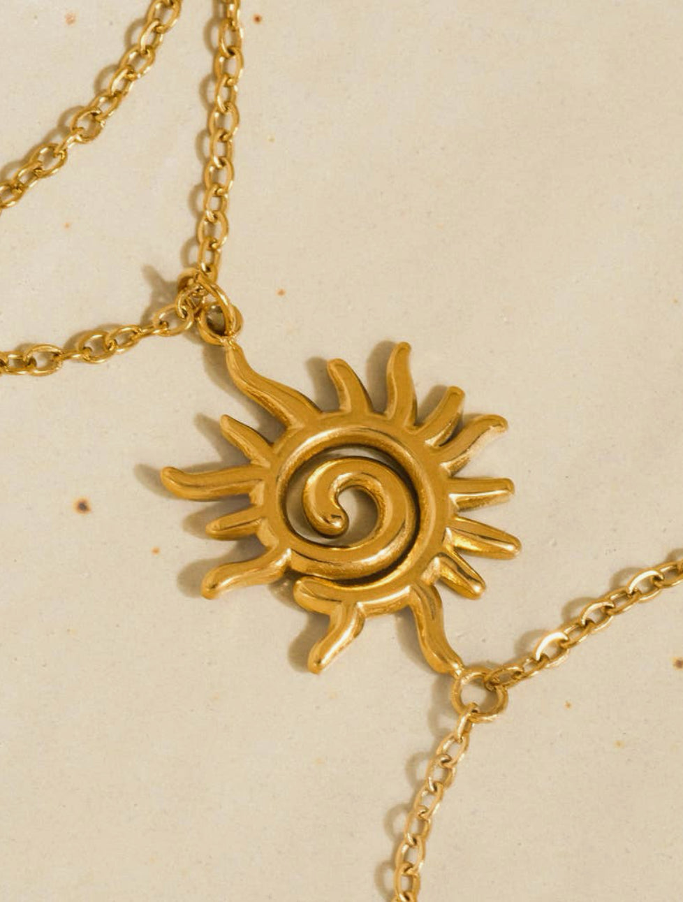 Carmela Sun Charm Hand Chain
