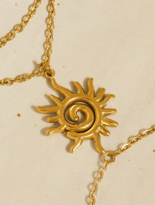 Carmela Sun Charm Hand Chain