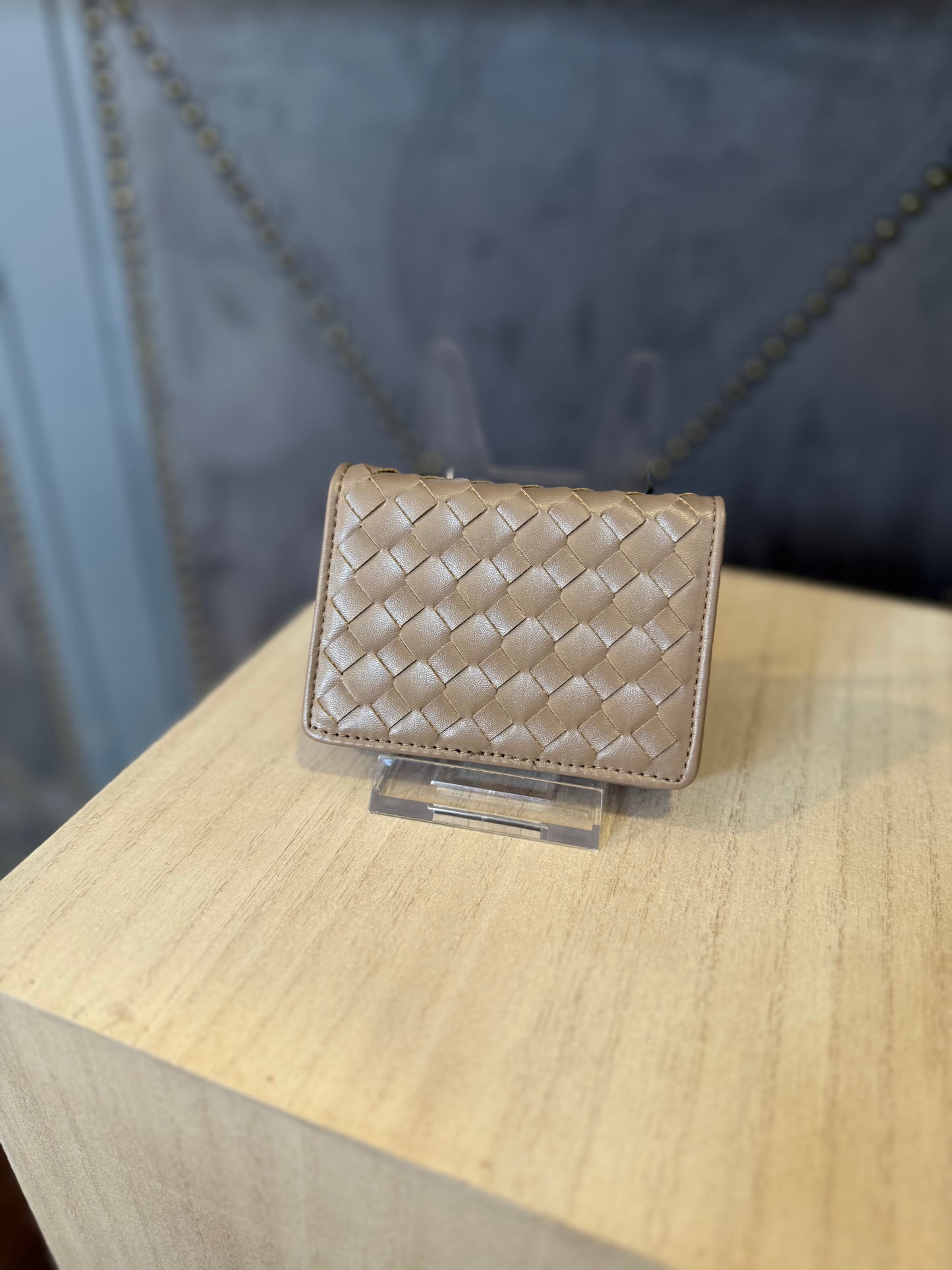 Simply Square Braided Wallet