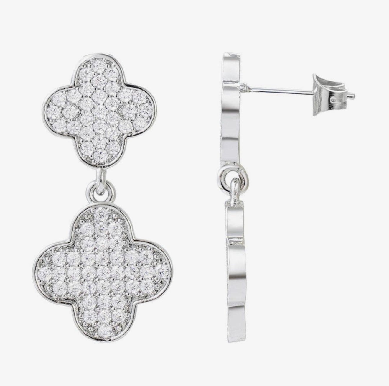 Abby Clover Drop Earrings