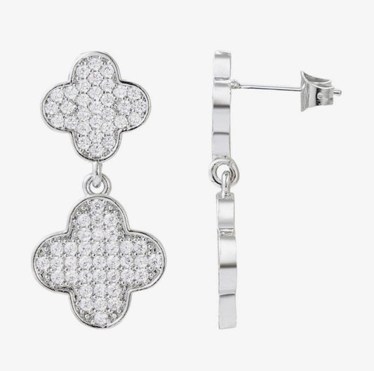 Abby Clover Drop Earrings