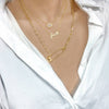 Safety Pin Chain Necklace