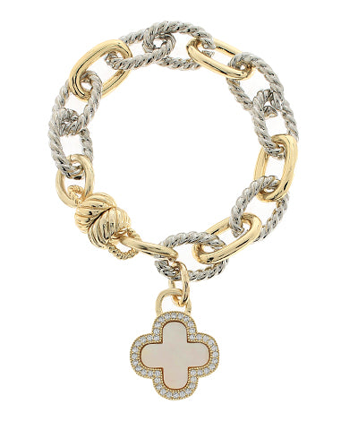 Clover Charm Bracelet
