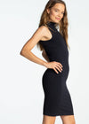 Bodycon Mock Neck Dress