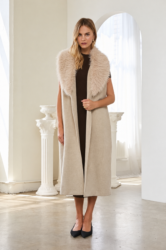 Carina Sleeveless Coat