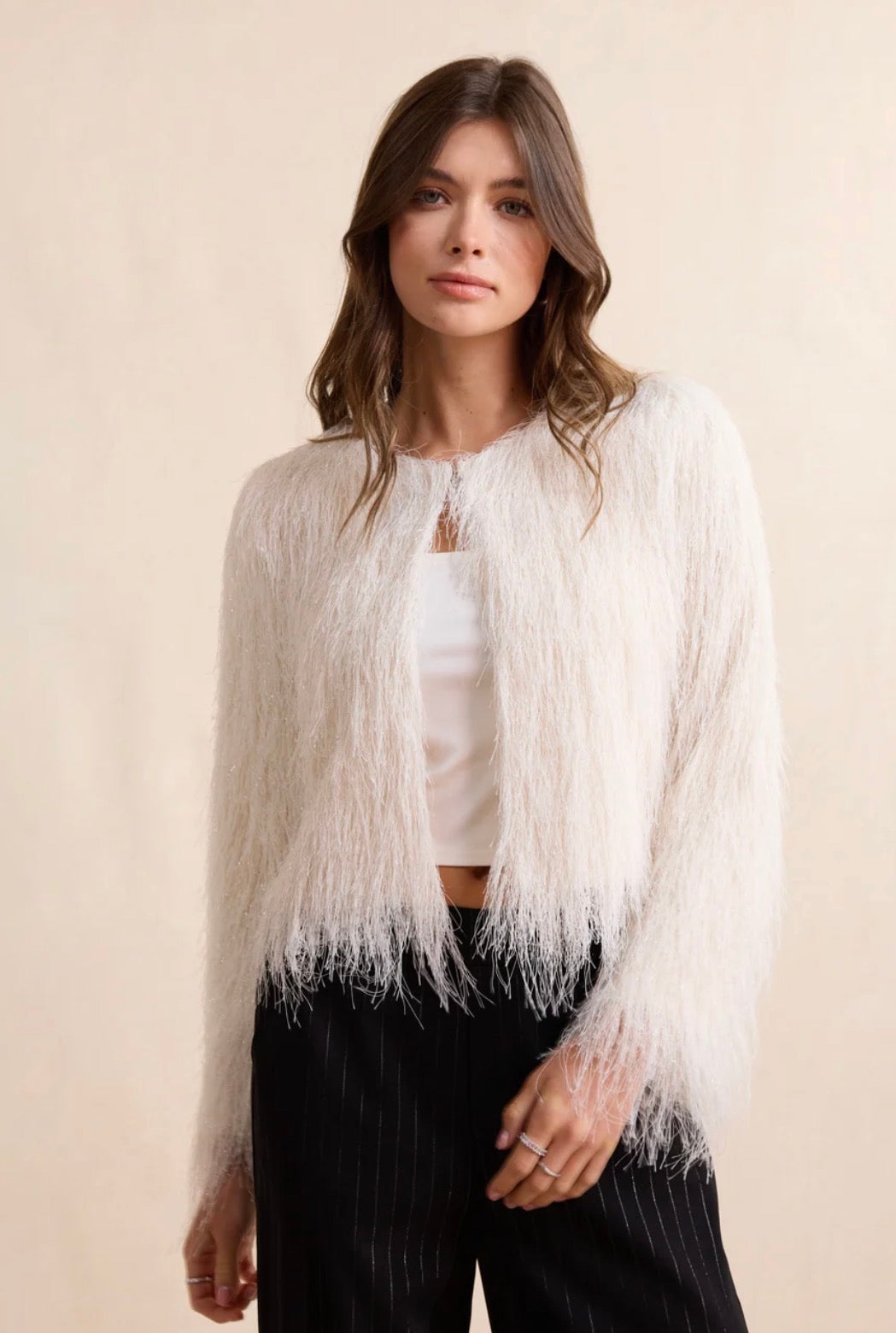 Angel Wings Fringe Jacket