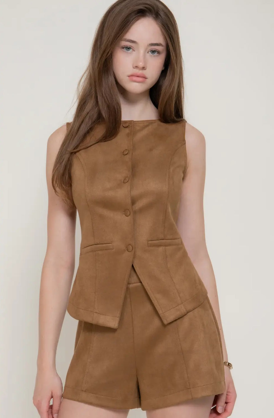 Tommy Suede Vest