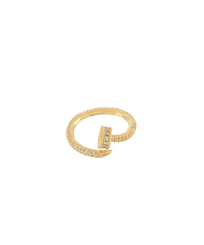 Crystal Nail Ring