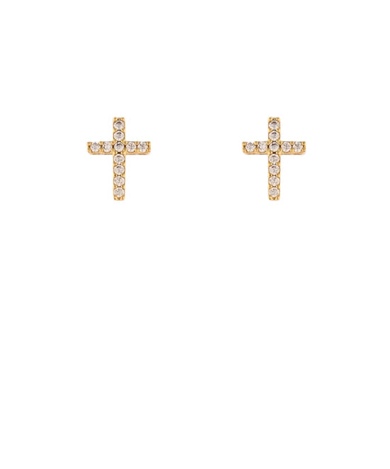 Imani Cross Studs