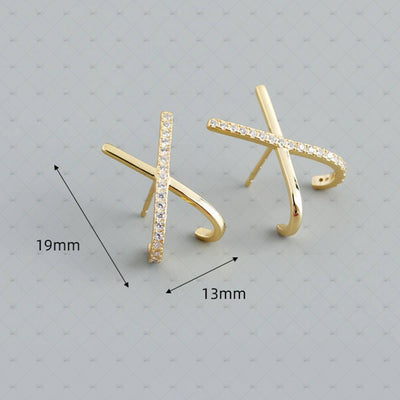 X-Shaped Earrings