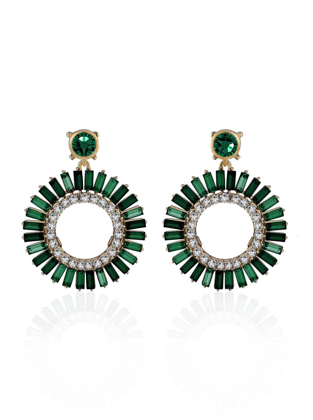 Like Staring At The Sun Statement Earrings