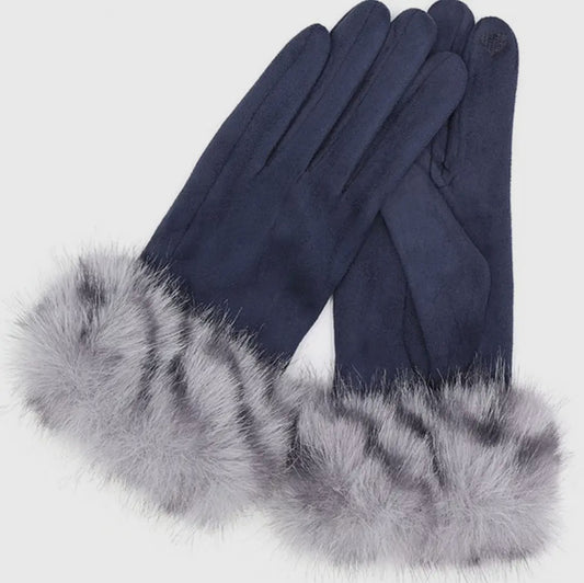 Miranda Fur Cuff Gloves